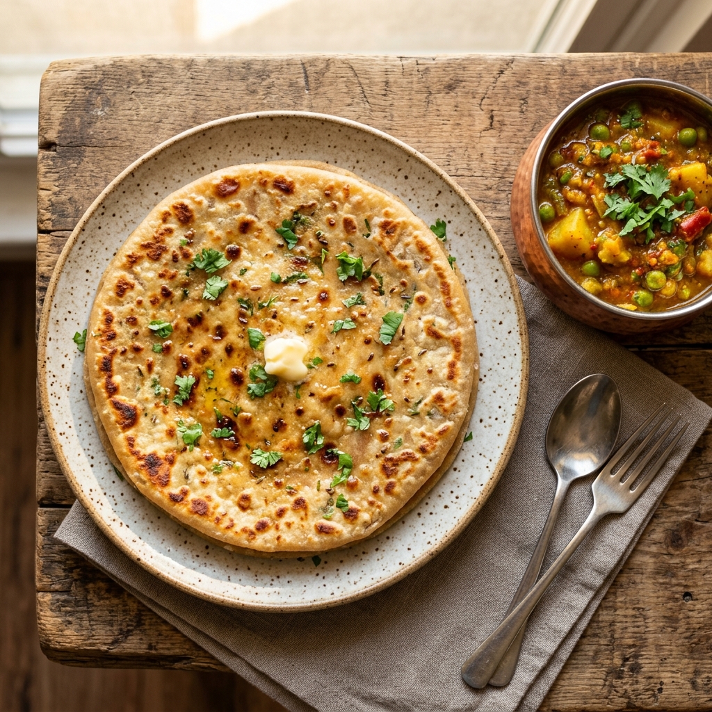 Aalo Paratha Meal