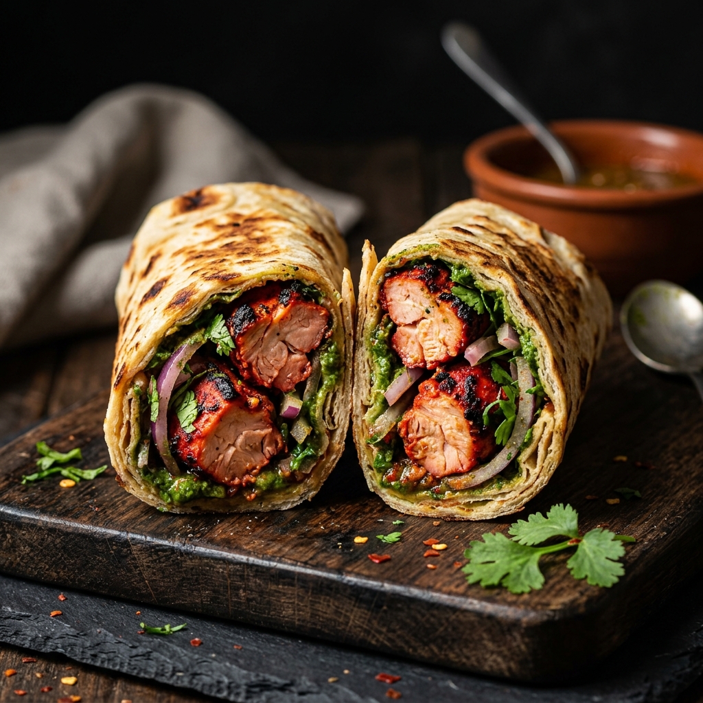 Tandoori Chicken Roll